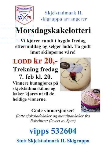 Morsdagskakelotteri